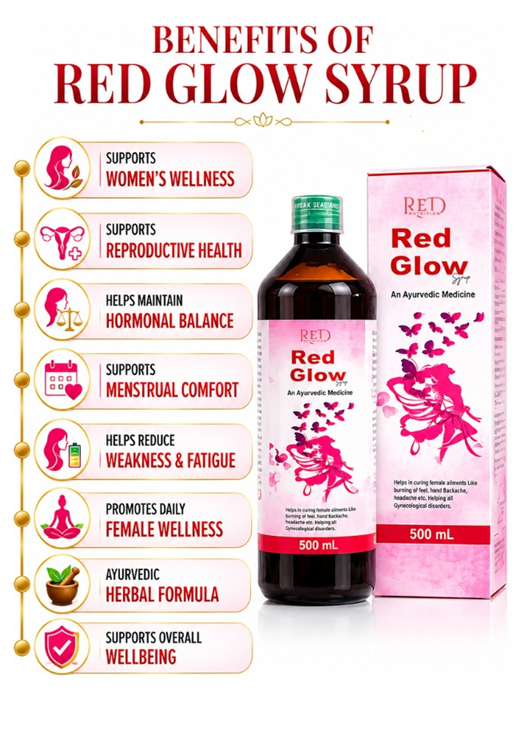 Red Glow Syrup - 500 ml